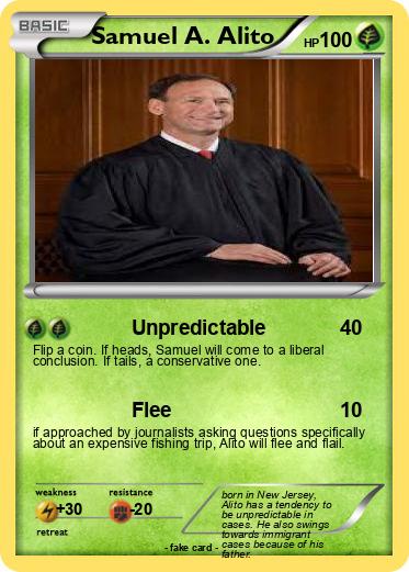 Pokemon Samuel A. Alito