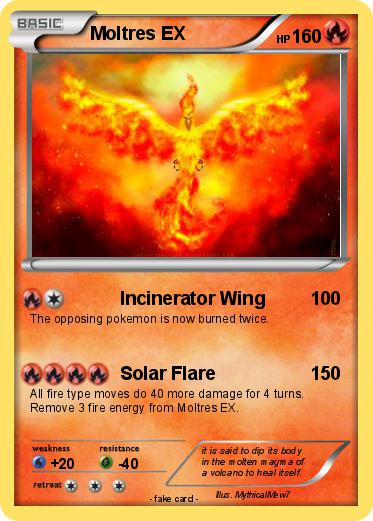 Pokemon Moltres EX