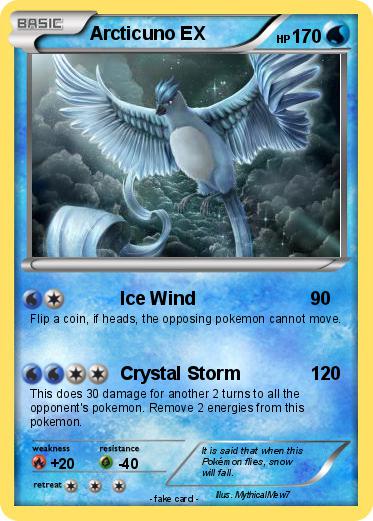 Pokemon Arcticuno EX