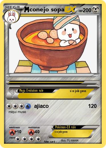 Pokemon conejo sopa