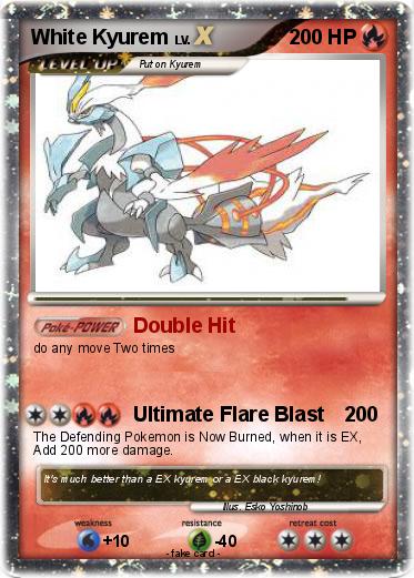Pokemon White Kyurem