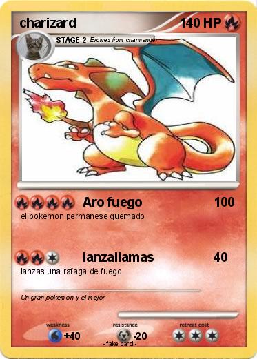 Pokemon charizard