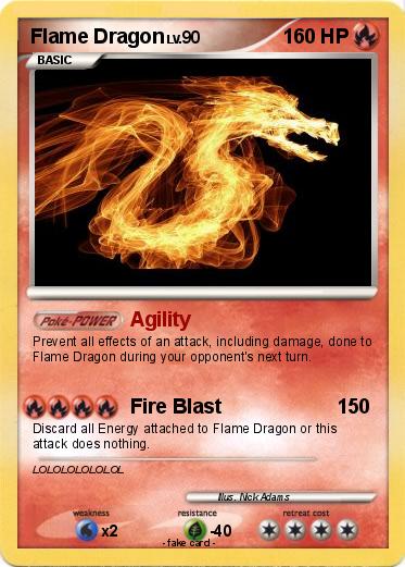 Pokemon Flame Dragon