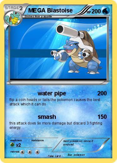 Pokemon MEGA Blastoise
