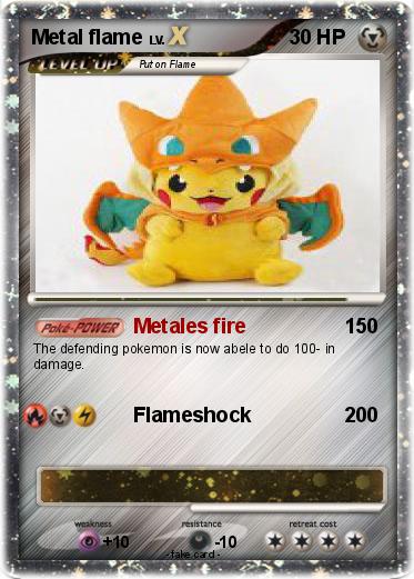 Pokemon Metal flame