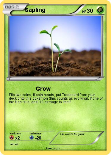 Pokemon Sapling