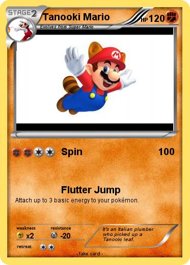 Pokemon Tanooki Mario