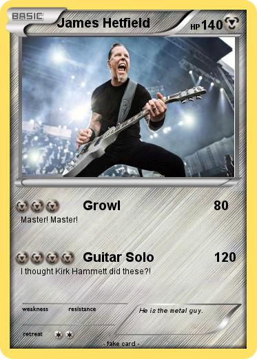 Pokemon James Hetfield