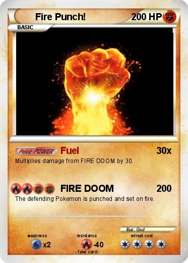 Pokemon Fire Punch!