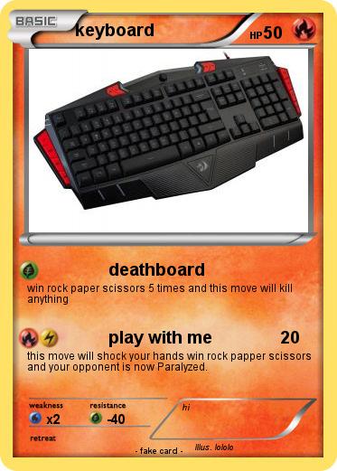 Pokemon keyboard