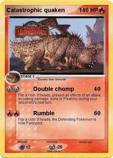 Pokemon Catastrophic quaken