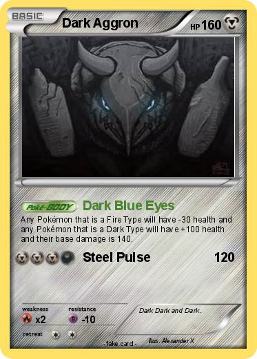 Pokemon Dark Aggron