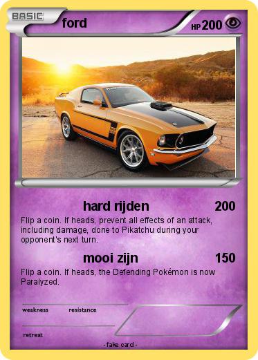 Pokemon ford