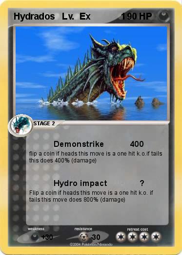 Pokemon Hydrados   Lv.  Ex            1 