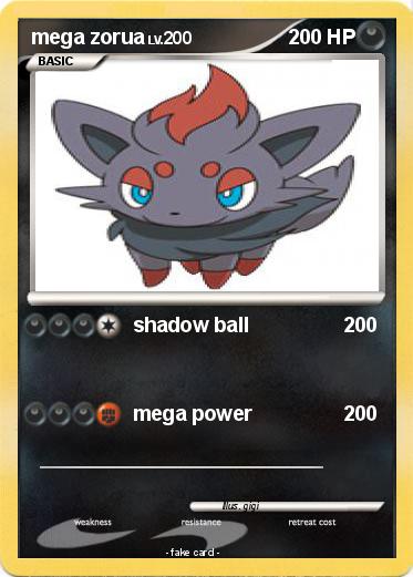 Pokemon mega zorua