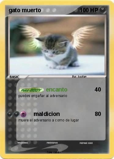 Pokemon gato muerto