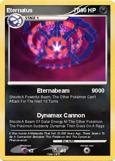 Pokemon Eternatus                          70