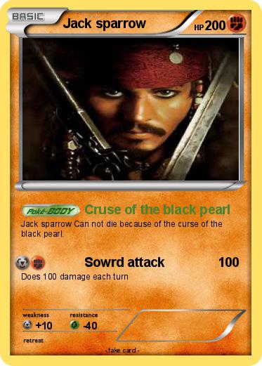 Pokemon Jack sparrow