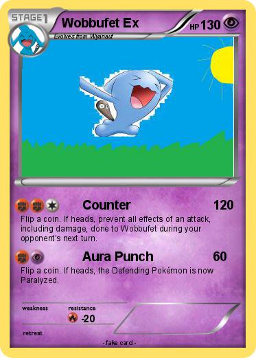 Pokemon Wobbufet Ex