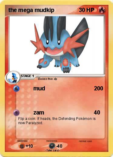 Pokemon the mega mudkip
