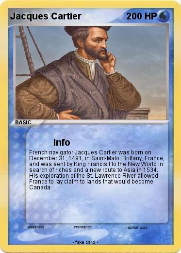 Pokemon Jacques Cartier