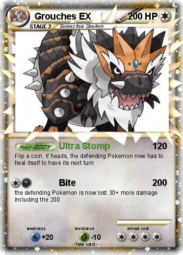 Pokemon Grouches EX