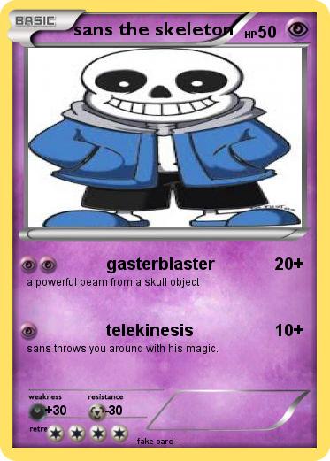 Pokemon sans the skeleton