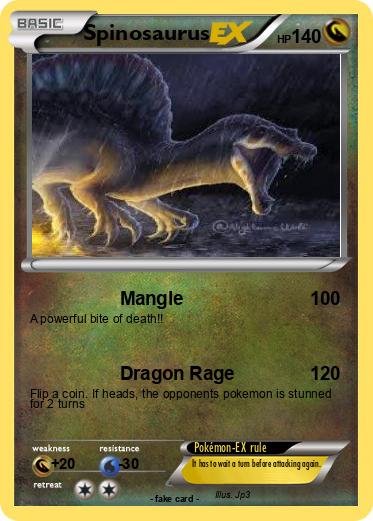 Pokemon Spinosaurus