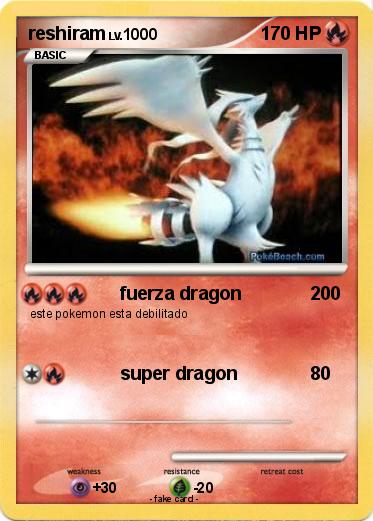 Pokemon reshiram