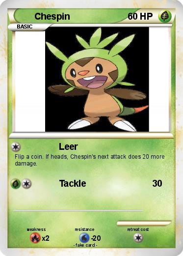 Pokemon Chespin