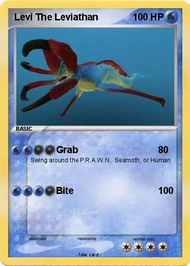 Pokemon Levi The Leviathan