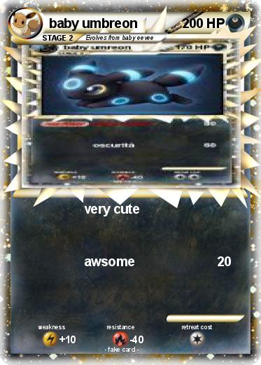 Pokemon baby umbreon