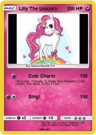 Pokemon Lilly The Unicorn