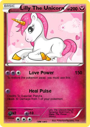 Pokemon Lilly The Unicorn