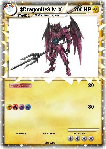 Pokemon $Dragonite$ lv. X