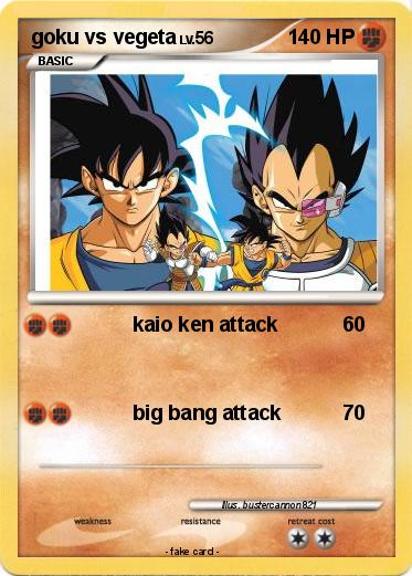 Pokemon goku vs vegeta