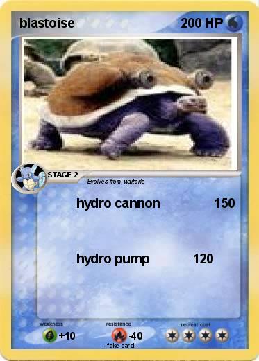 Pokemon blastoise