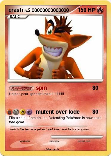 Pokemon crash