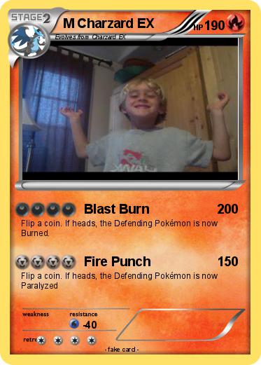 Pokemon M Charzard EX
