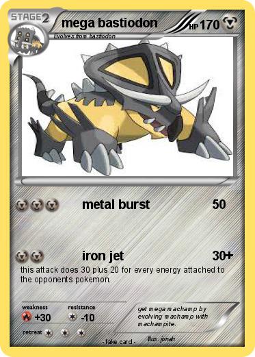 Pokemon mega bastiodon