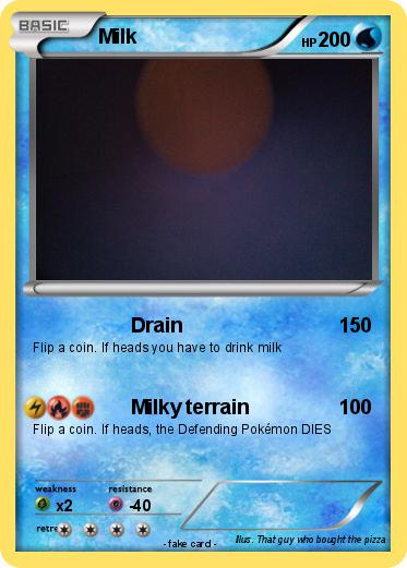 Pokemon Milk
