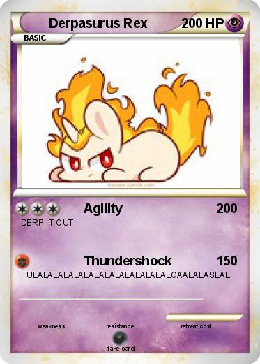 Pokemon Derpasurus Rex