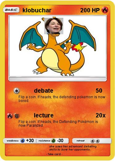 Pokemon klobuchar