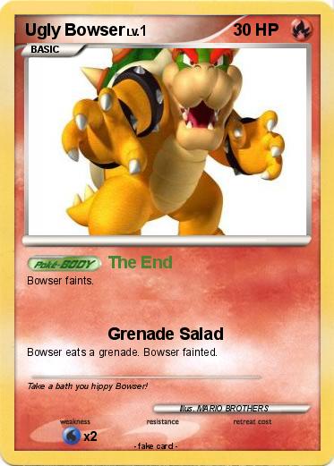 Pokemon Ugly Bowser
