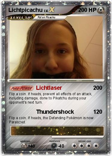 Pokemon Lichtpicachu