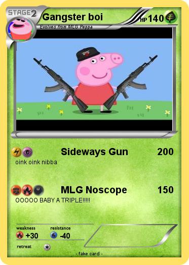 Pokemon Gangster boi