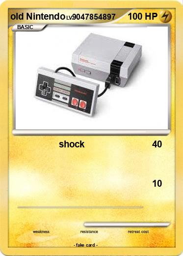Pokemon old Nintendo
