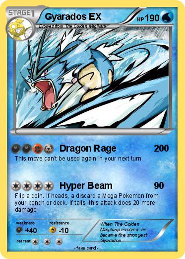 Pokemon Gyarados EX