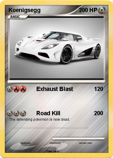 Pokemon Koenigsegg