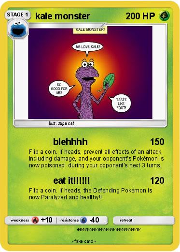Pokemon kale monster